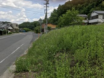 幸田町にある共感住宅のお客様用に見つけた豊田市の土地写真　