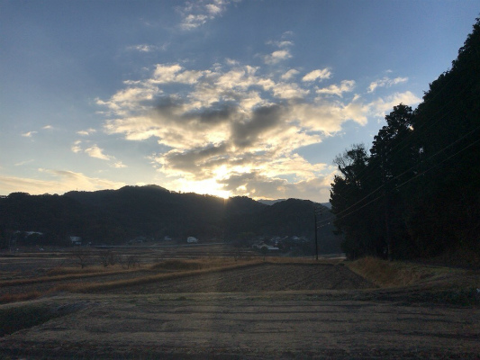 幸田町にあるレイアウトからの風景