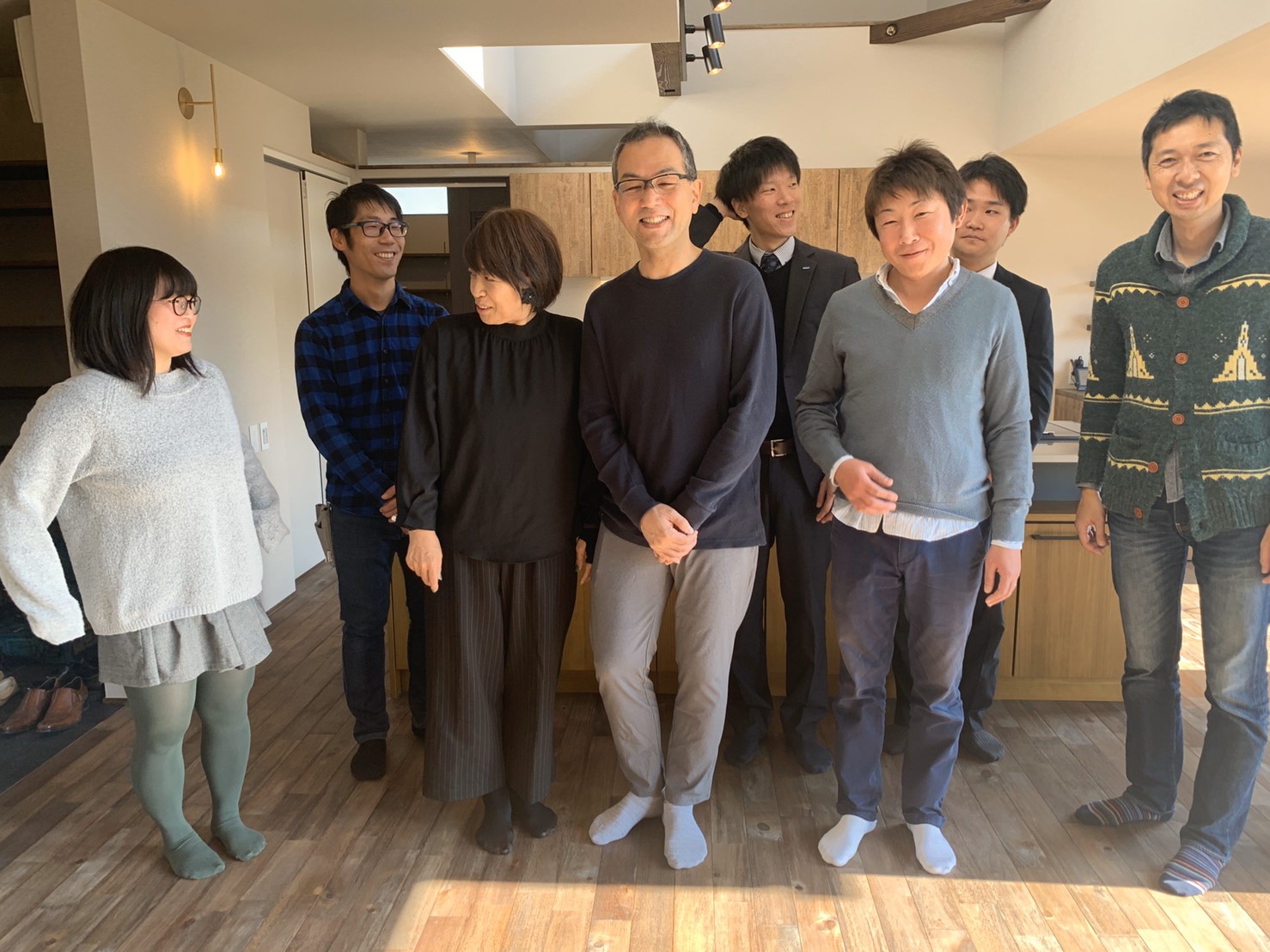 和やかな雰囲気のお引渡し