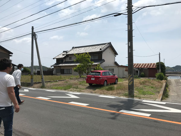 西尾市で新築予定の土地