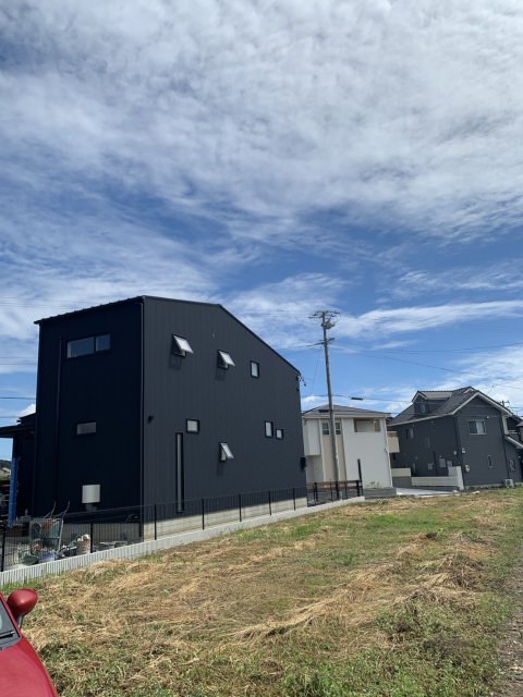 豊川市のおうち完成間近。
