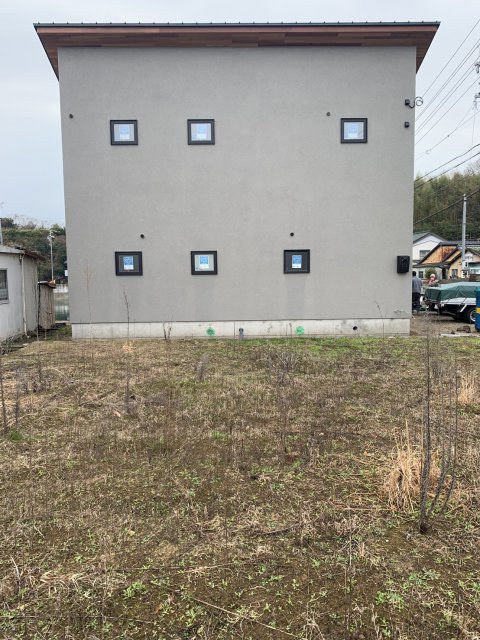 建築場所を考慮して・・・。