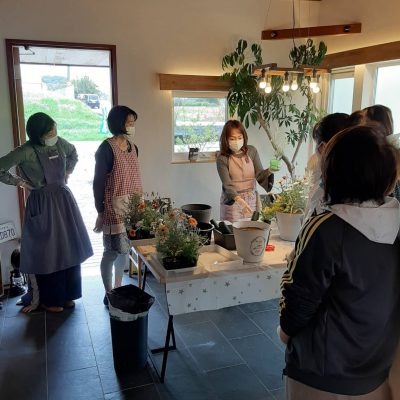 寄せ植えワークショップ１