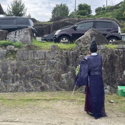 とても気持ちの良い声の神主さん