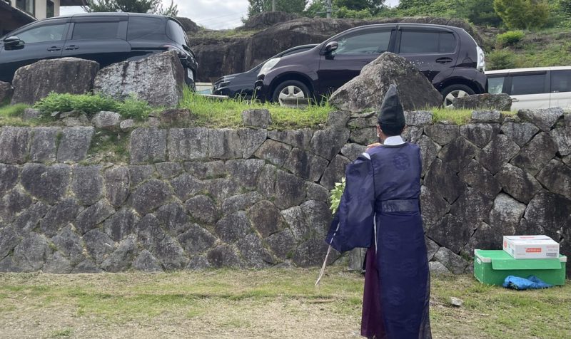 とても気持ちの良い声の神主さん