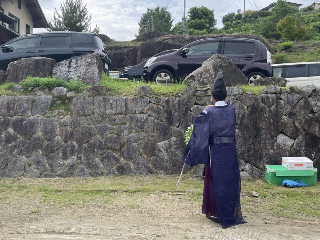 とても気持ちの良い声の神主さん