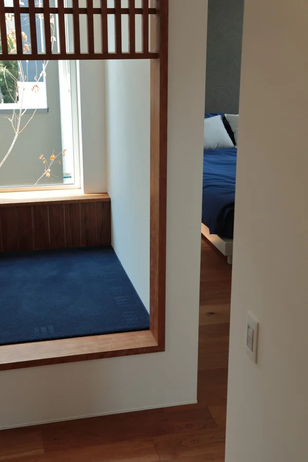 主寝室とヌック