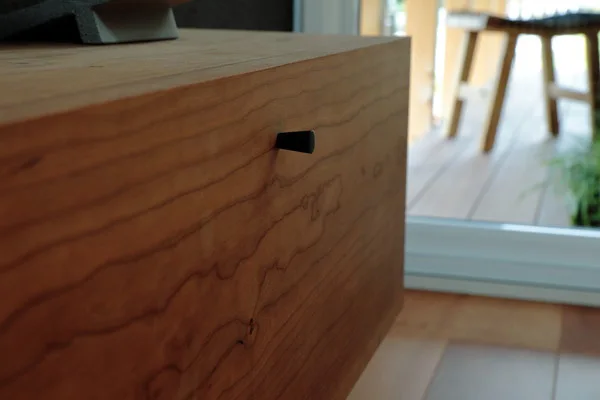 作り付けのデスク