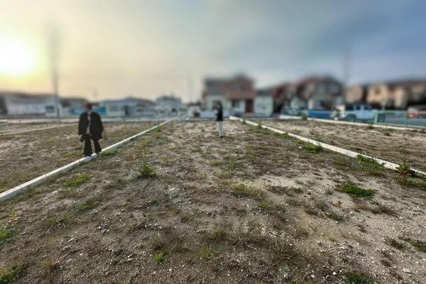 造成された住宅用の土地