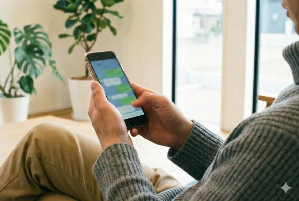 イメージ＿住み始めてからLINEで相談